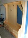 Garderobe Esche geölt